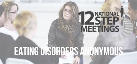 eating disorders anonymous meetings.